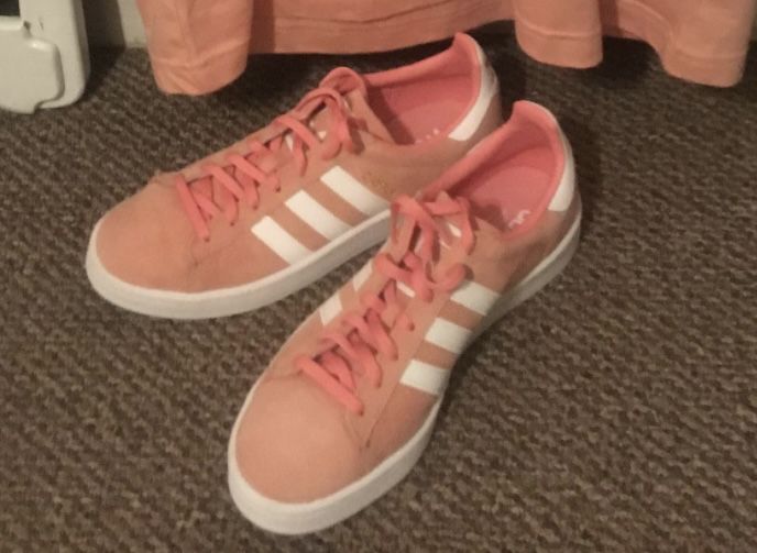 Womens Size 8.5 Pink Adidas Shoe