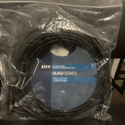 LyxPro Quad Series 100ft XLR Microphone Cable