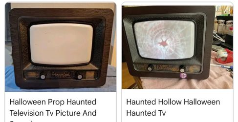 Animated Haunted Tv 