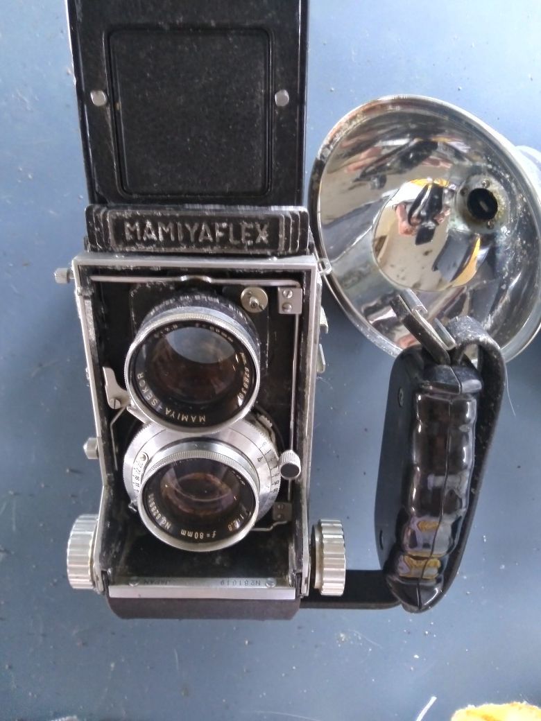 Antique 80 mm camera $25