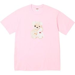 Supreme Bear Tee-Pink- Size Medium