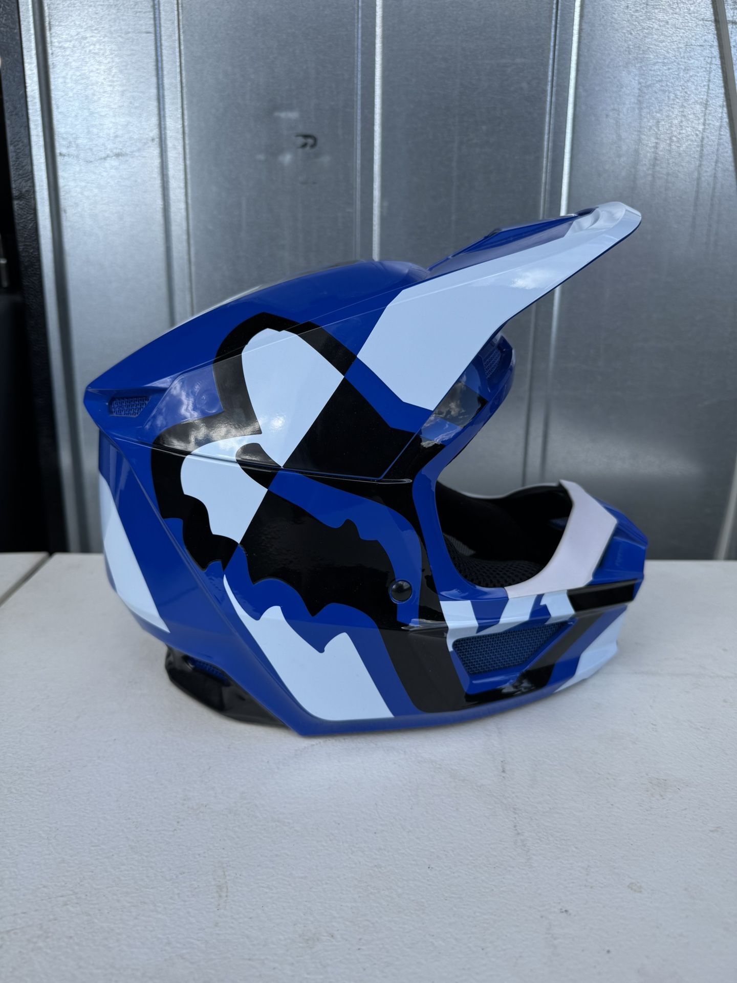 Kids Fox Motocross Helmet