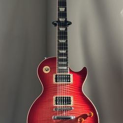 2018 Gibson Les Paul Standard - Blood Orange Burst Finish AAA top