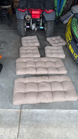 Patio Cushions. Hardly used.