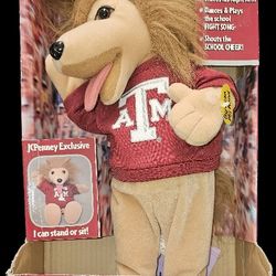 Texas A&M Aggies JC Penny Exclusive University Mascots Collection Vintage/SEALED