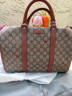 Gucci  dusty rose GG WITH stars