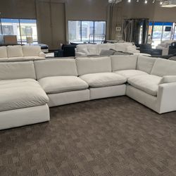 Grey Cloud Feather Sectional
