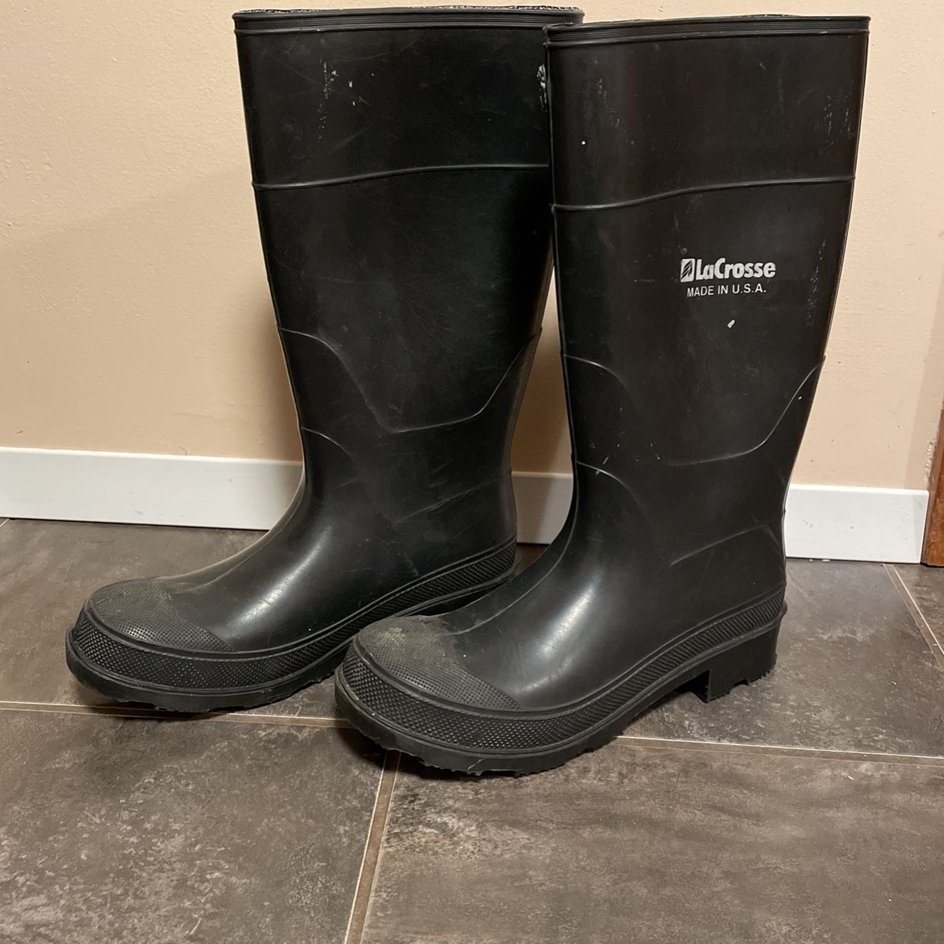 Rain Boots M Size 10