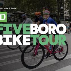 5 Boro Bike Tour Ticket 