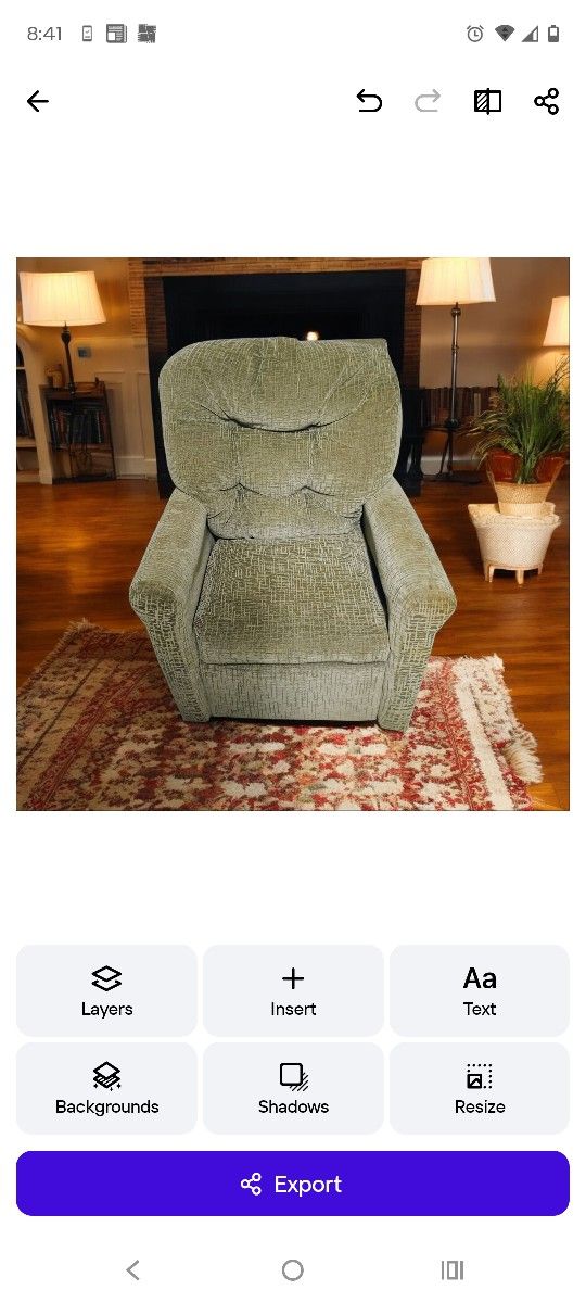 Toddler Cushioned Chair