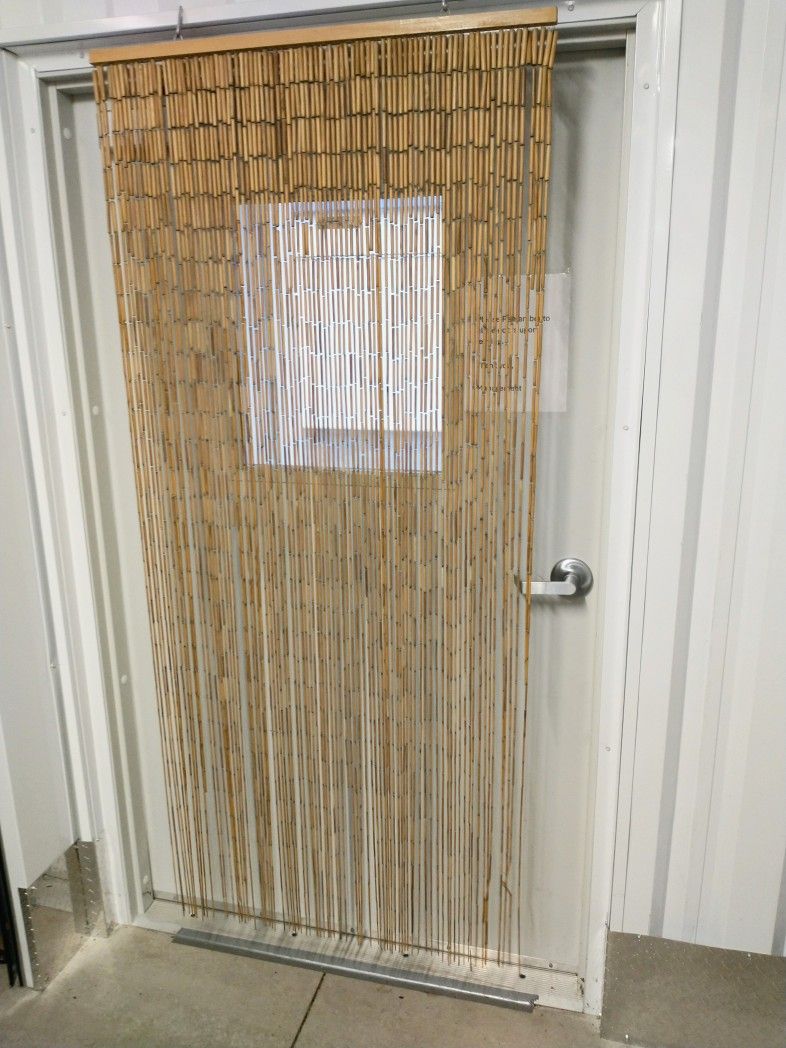 Vintage Bamboo Curtain