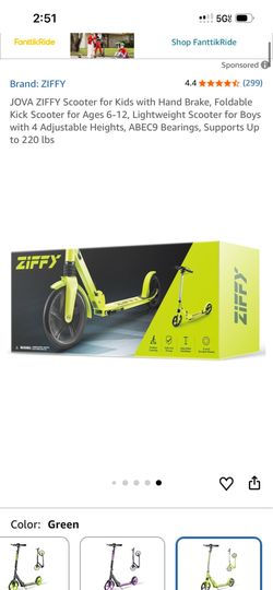 Ziffy sports kick scooter