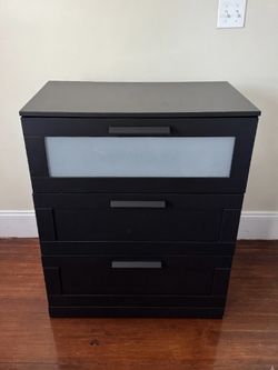 Black IKEA Dresser