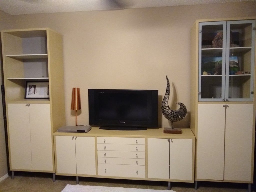 Entertainment Center with TV