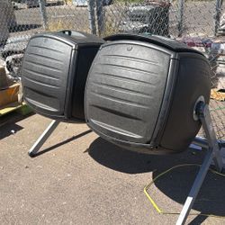 100 Gallon Dual Bin Compost Tumbler