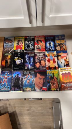 VHS tape bundle