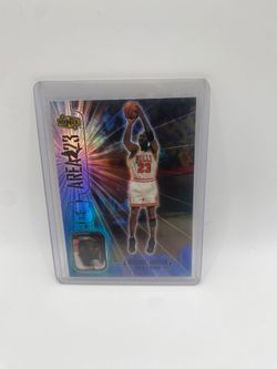 1998 Upper Deck Ionix Area 23 Michael Jordan MJ Greatest Ever!