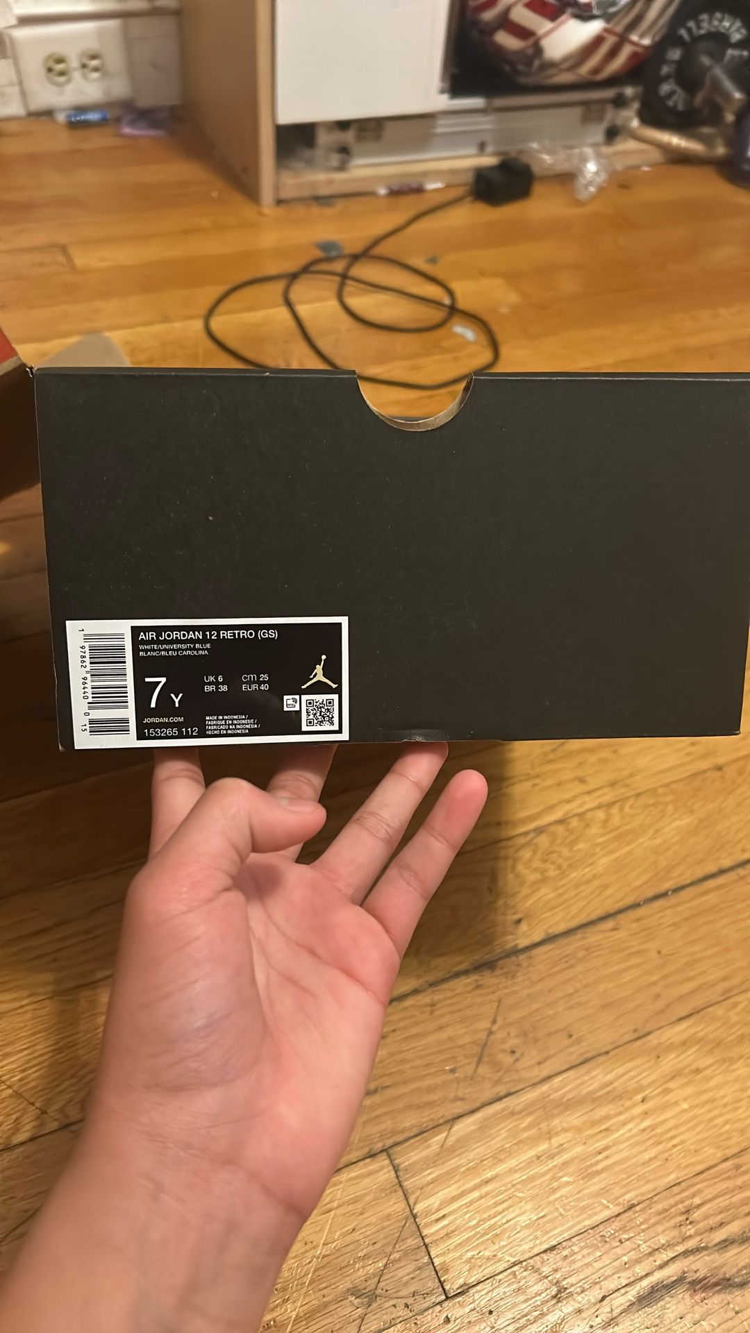 AIR JORDAN 12 RETRO (GS) 7Y Uk6 Cm25 br38 Eur40