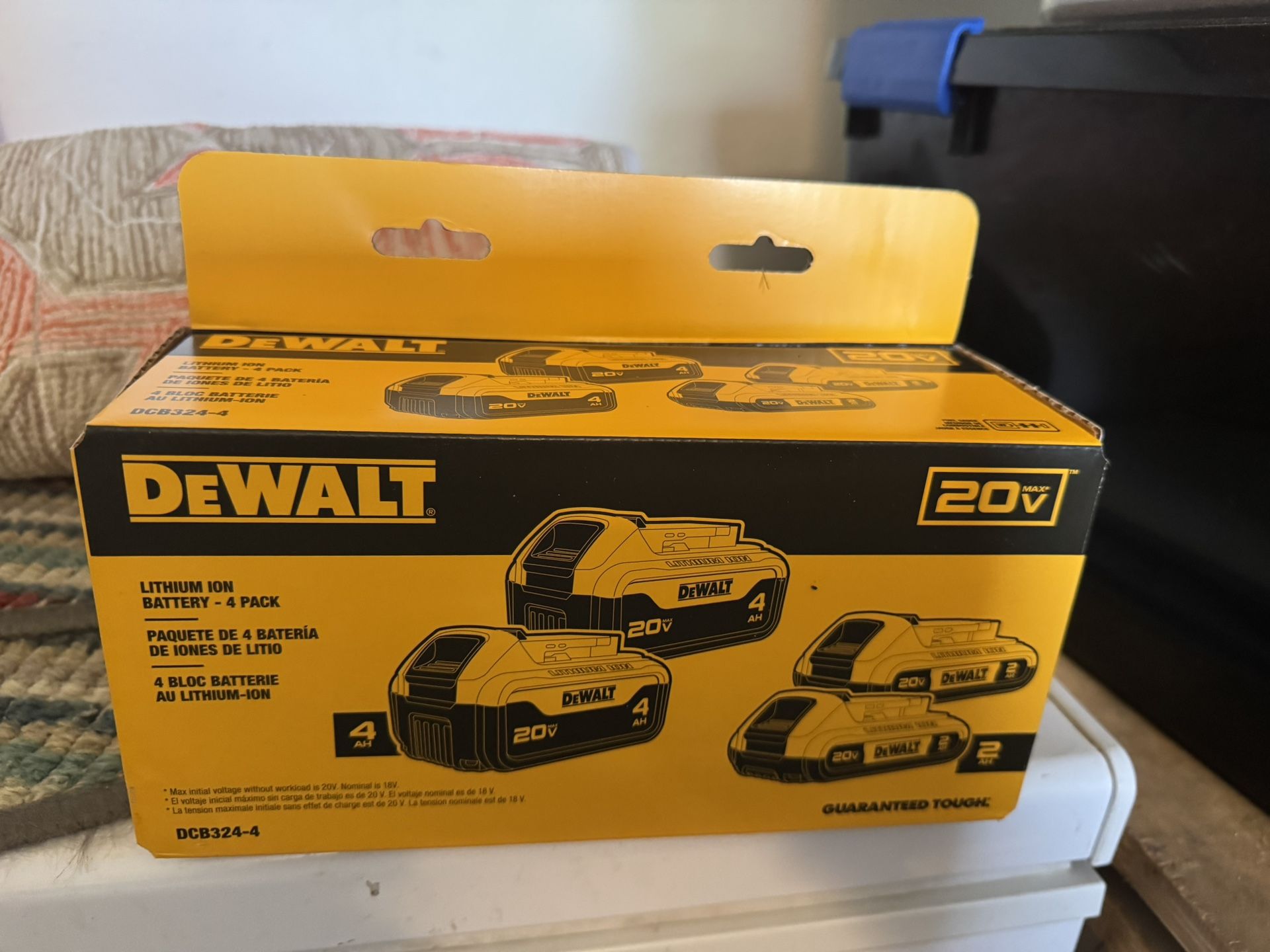 Dewalt 20v 4 Pack Lithium Ion Battery