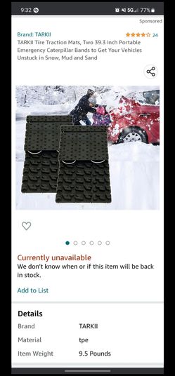 Tire Traction Mat