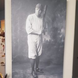 Babe Ruth Baseball Pose