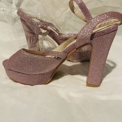 Women Heels Sandals Size 6