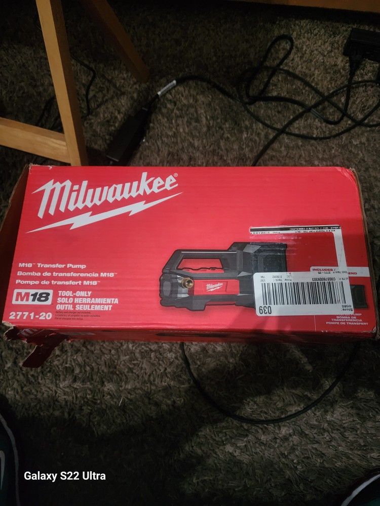 Milwaukee M18 Transfer Pump Tool Only