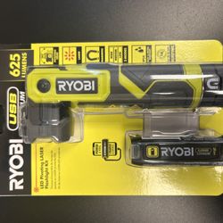 Ryobi LED PIVOTING LASER FLASHLIGHT 625 Lumens