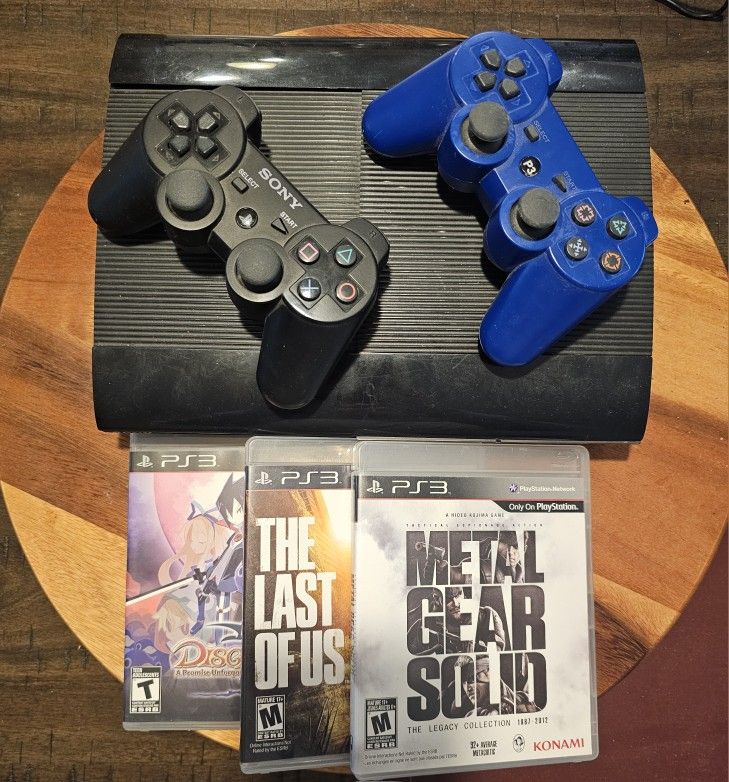PlayStation 3 Super Slim & Games