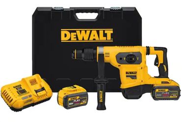DEWALT
FLEXVOLT 60V MAX Cordless Brushless 1-9/16 in. SDS MAX Combination Rotary Hammer and (2) FLEXVOLT 9.0Ah Batteries