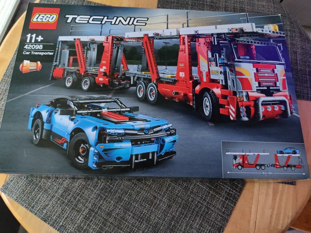 LEGO Technic Car Transporter 42098 Building Set 2493 Pcs Retired