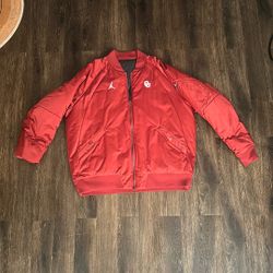 🧥 OU Jordan Reversible Puffer Jacket – Brand New 