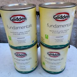 Glidden Fundamentals Tintable Base Flat Interior Paint,