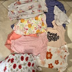 3 To 6 Month Bundle Baby Girl Clothes 