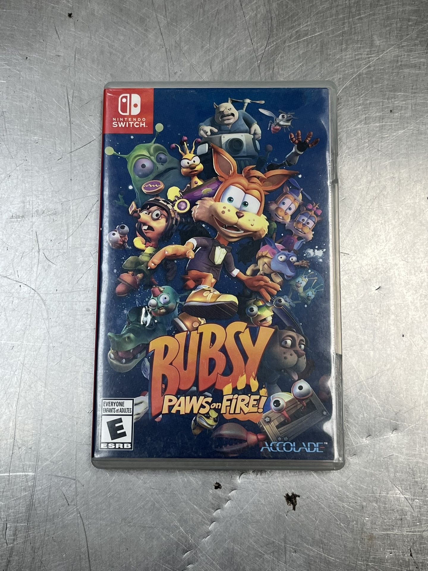 Bubsy Paws On Fire Nintendo Switch Game