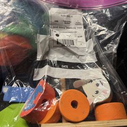 Wood Bunny Stacking Toys