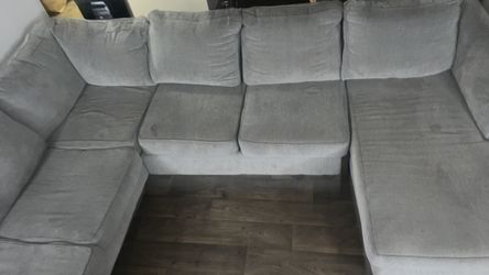 Two Piece Sectional Couch Great Condition 