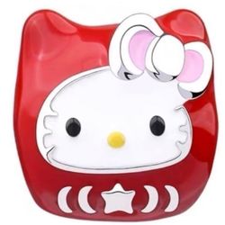 Silver Alloy Sanrio Red Hello Kitty Charm