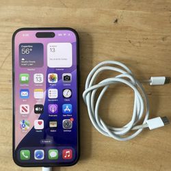iPhone 16 128GB Unlocked/Balck/Fully Functional/Charging cable 