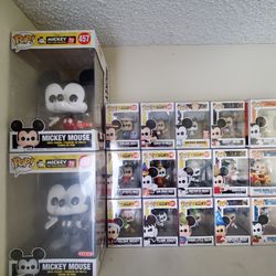 Mickey Funko Pop Collection