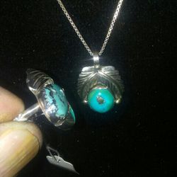 Sterling silver HAND MADE AND PENDET $150
