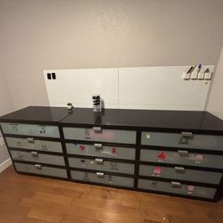 Two IKEA Dressers