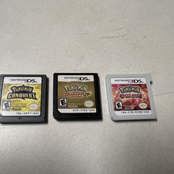 Pokemon Games For DS and 3DS
