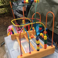 Nice large kids wood and metal puzzle only $20