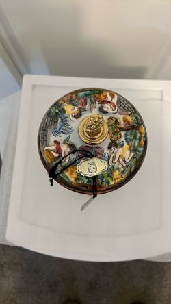 Vintage musical carousel