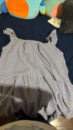 Blue dress