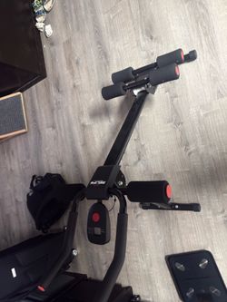 Ab crunch machine