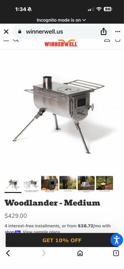 Winnerwell l medium stove plus  oven