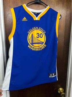 Adidas Stephen Curry #30 Warriors Kids Jersey – Youth Large