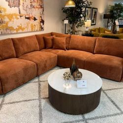 I'm selling a new sectional sofa.